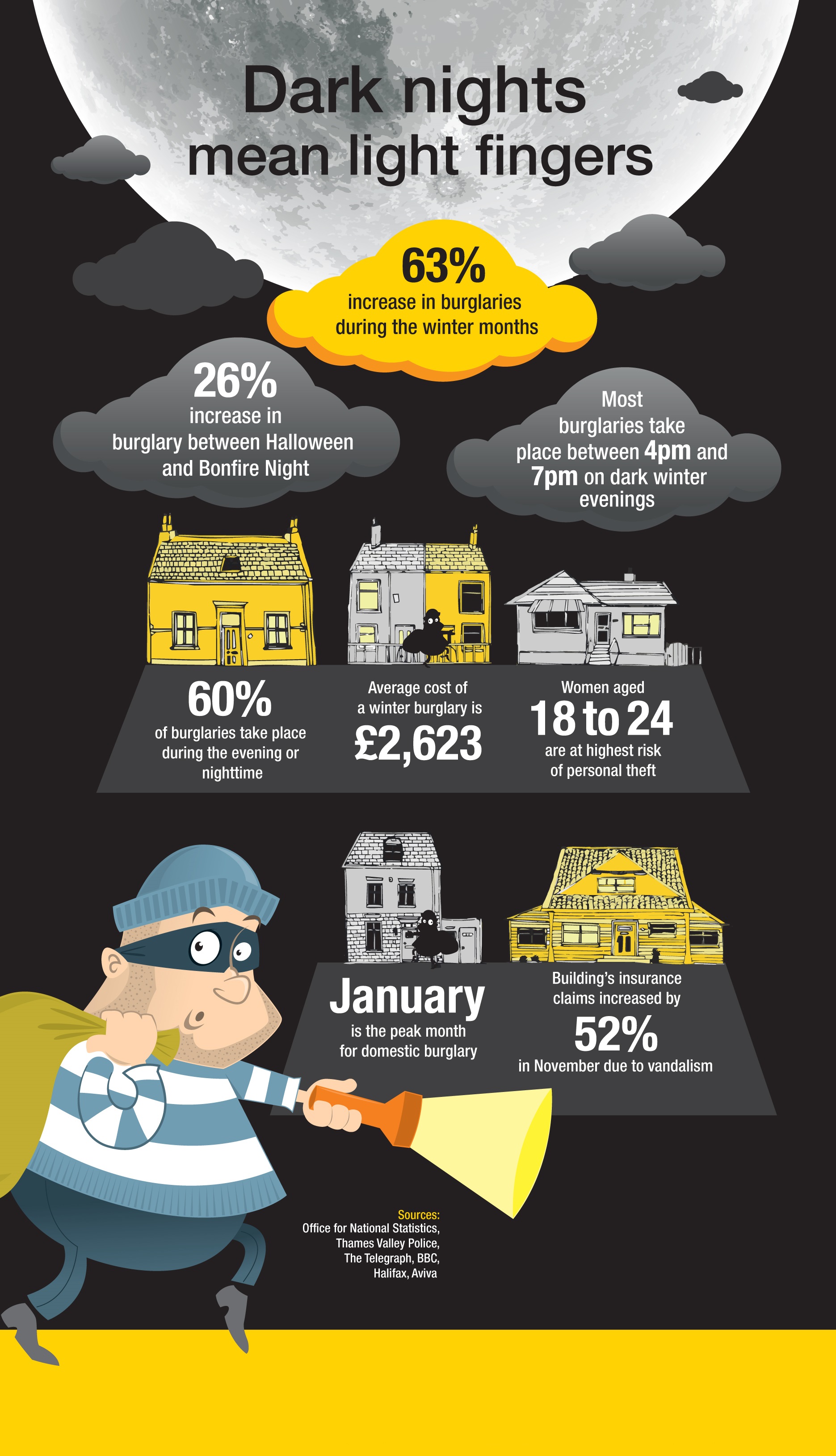 Burglary Infographic